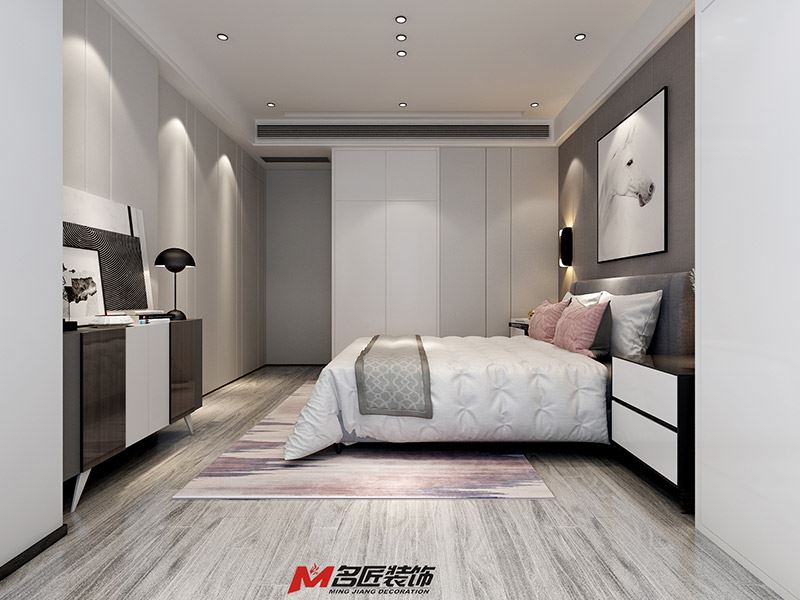 臺(tái)州市天嶺·春江花苑現(xiàn)代簡(jiǎn)約風(fēng)格三居室裝修案例